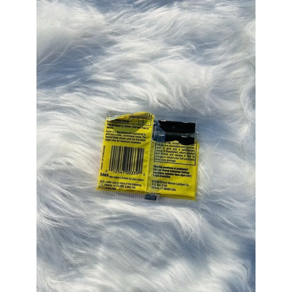Schick Super II Fits Atra & Trac II Package of 10 Twin Blade Cartridges NOS Read